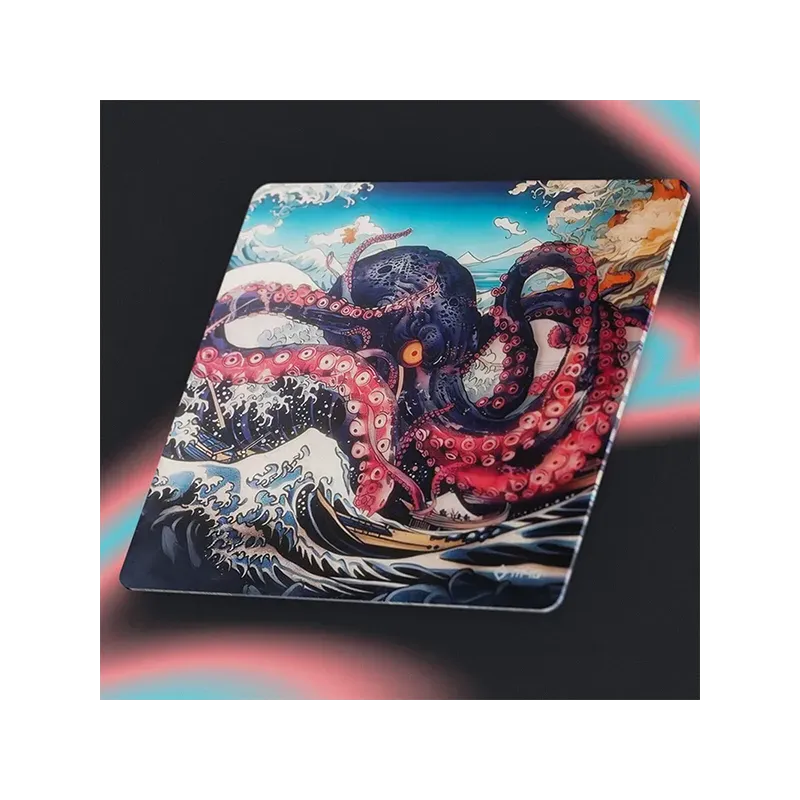 M4g Glass Mouse Pad Octopus Tx 40x45cm